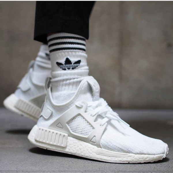 Giày Adidas NMD XR1 'Triple White' Footlocker Exclusive  BY3052 - Ảnh 2