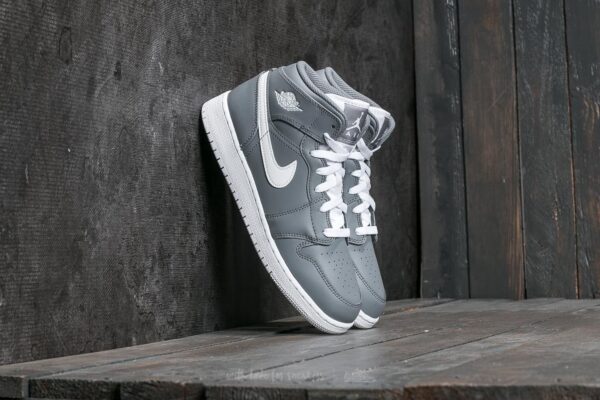 Giày Nike Air Jordan 1 Mid 'Cool Grey' 554724-036 - Ảnh 3