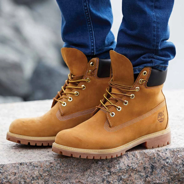 Giày Timberland 6 Inch Premium Waterproof Boots Wide 'Wheat' 10061 8840 W - Ảnh 2