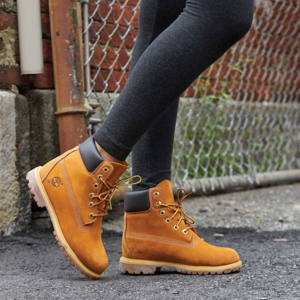 Giày Timberland 6 Inch Premium Waterproof Boots Wide 'Wheat' 10061 8840 W - Ảnh 3