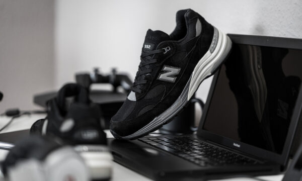 Giày New Balance 992v1 Made In USA 'Black' M992BL - Ảnh 8