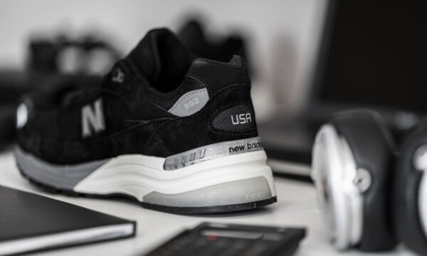 Giày New Balance 992v1 Made In USA 'Black' M992BL - Ảnh 7