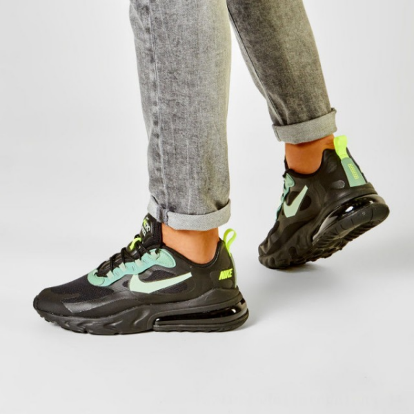 Giày Nike Air Max 270 React 'Black Volt' CW7474-001 - Ảnh 4