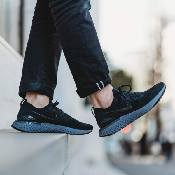 Giày Nike Epic React Flyknit 2 Black Anthracite BQ8928-001 - Ảnh 2