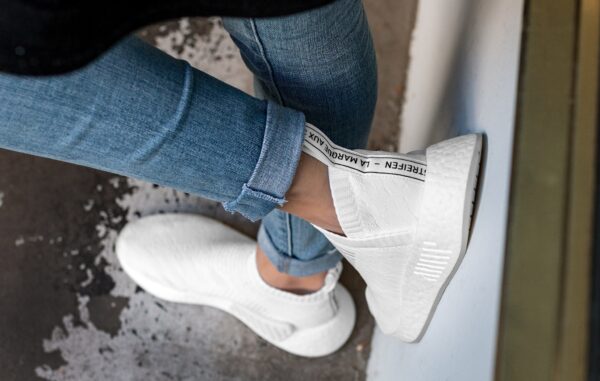 Giày Adidas Wmns NMD_CS2 Primeknit 'Pearl Grey' BA7213 - Ảnh 4