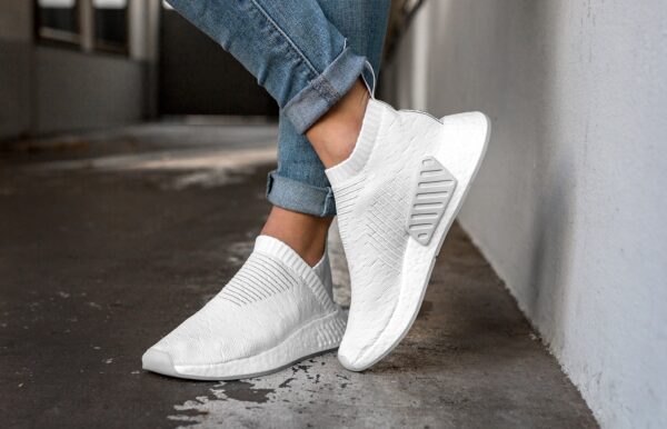 Giày Adidas Wmns NMD_CS2 Primeknit 'Pearl Grey' BA7213 - Ảnh 3