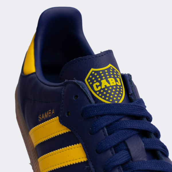 Giày Club Atlético Boca Juniors x adidas Samba 'Blue Yellow' HQ7038 - Ảnh 3