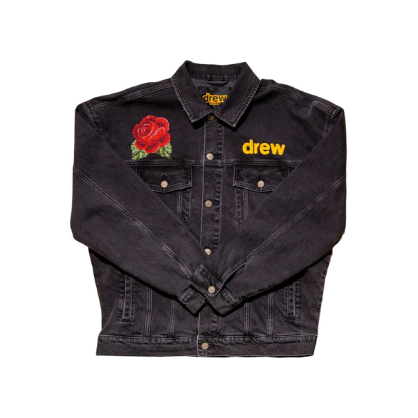 Áo Drew House Hearty Trucker Jacket Medium Black Wash - Ảnh 2