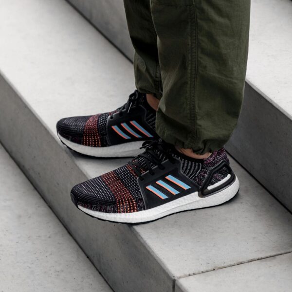 Giày Adidas Ultra Boost 19 'Black Glow' G54011 - Ảnh 4