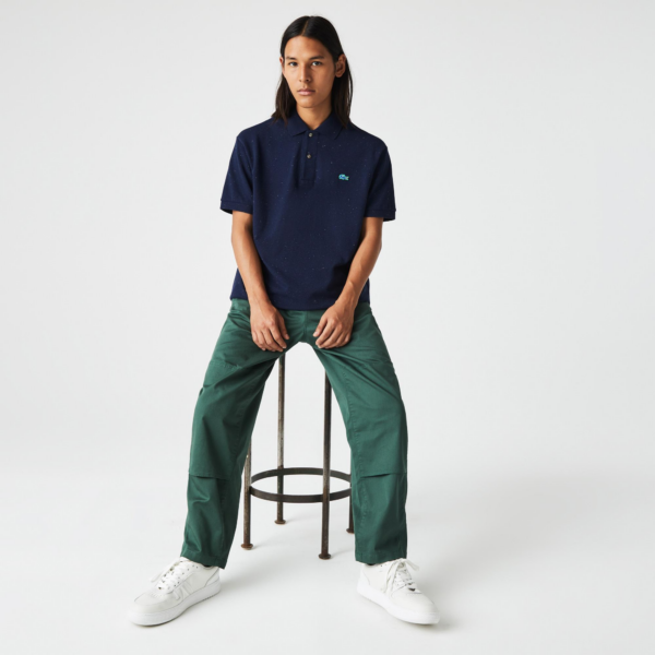 Ao Lacoste Classic Fit Speckled Print 'Navy Blue' PH2363-7CG