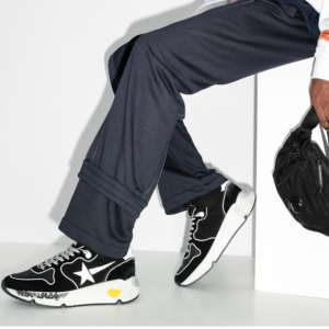 Alternative view of Giày Golden Goose Running Sole 'Black Silver Star' GMF00126-F000326-90178