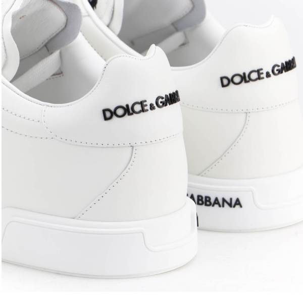 Giày Dolce & Gabbana Calf Nappa Portofino White CS1774-AA335-80001 - Ảnh 6
