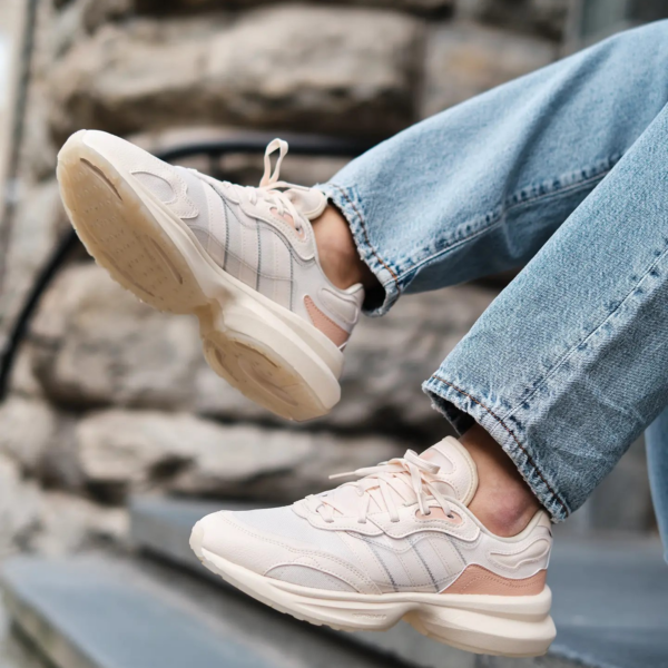 Giày Adidas Wmns Zentic 'Wonder White Halo Blush' GX0421 - Ảnh 2