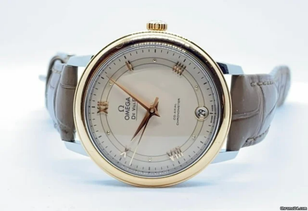 Đồng Hồ Omega De Ville Automatic 'Beige' 424-23-33-20-09-001 - Ảnh 4