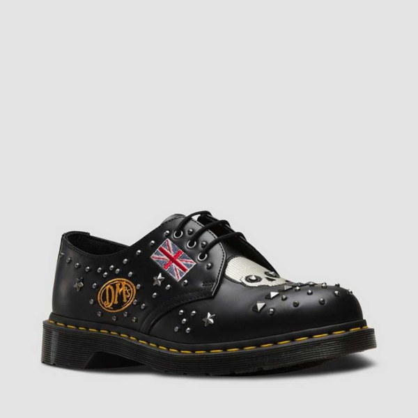 Giày Dr.Martens 1461 Rock & Roll 'Black' 24206001 - Ảnh 2