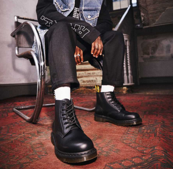 Giày Dr.Martens 101 Smooth Leather 'Black' 24255001 - Ảnh 5