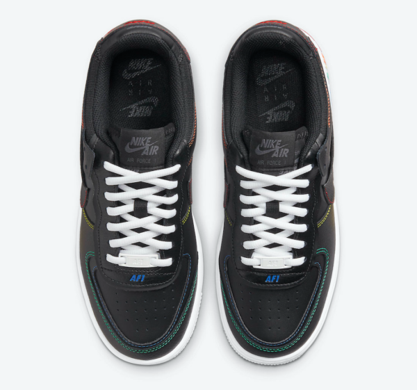 Giày Nike Air Force 1 Shadow “Multi Stitch” DJ5998-001 - Ảnh 3