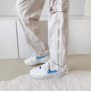 Giay Nike Air Force 1 82 'White Blue' DQ0359-100