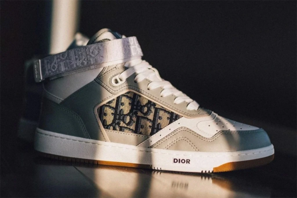 Giày Dior B27 High 'Dior Oblique Grey' 3SH132ZIRH165 - Ảnh 3