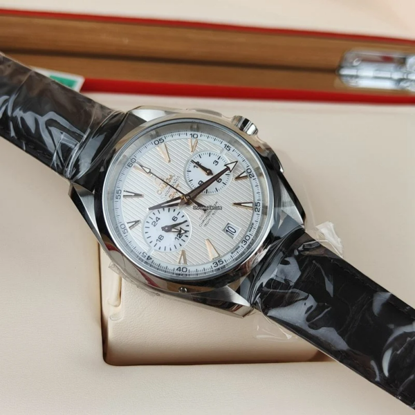Đồng Hồ Omega Seamaster Aqua Terra GMT 'Brown' 231-13-43-52-02-001 - Ảnh 4