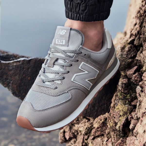 Giày New Balance 574 Grey ML574SPU - Ảnh 3