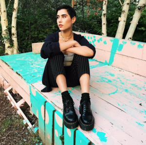 Alternative view of Giày Dr.Martens 8053 Leather Platform 'Black' 24690001