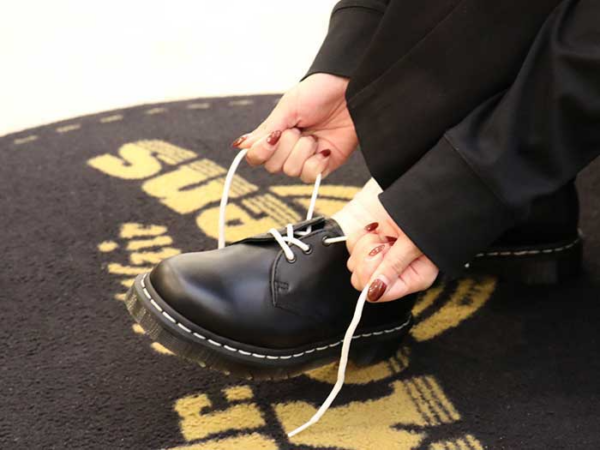 Giày Dr.Martens 1461 Contrast Stitch Smooth Leather Oxford 24757001 - Ảnh 4