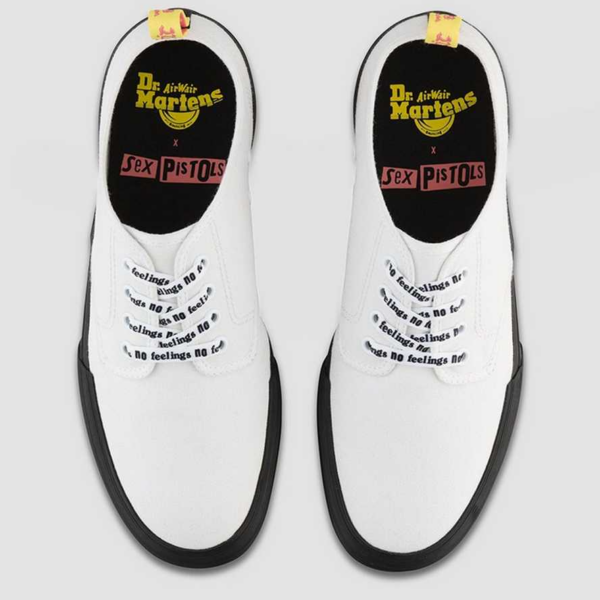 Giày Dr.Martens Pressler Sex Pistols 'White' 24786100 - Ảnh 4
