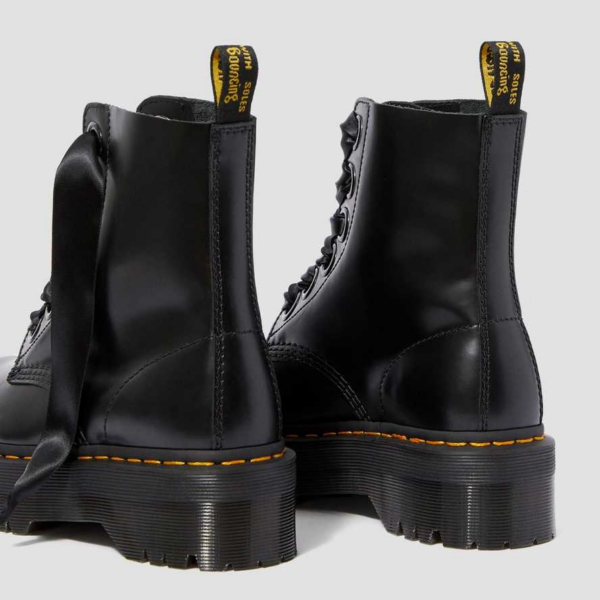 Giày Dr.Martens Molly Women's Leather Platform 'Black' 24861001 - Ảnh 4