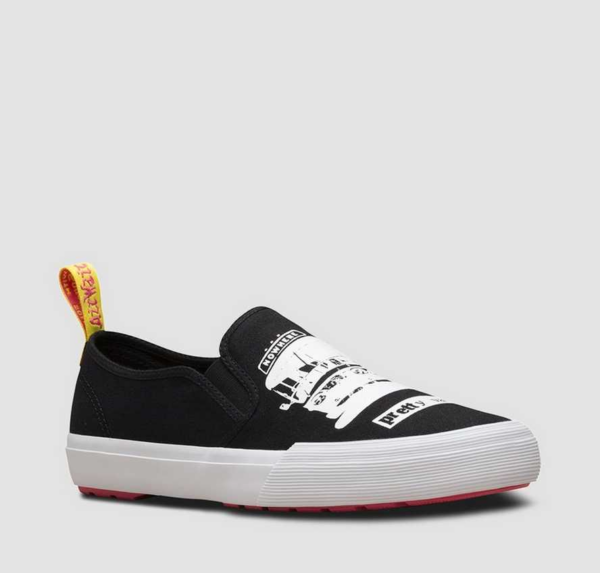Giày Dr.Martens toomey Sex Pistols 'Black White' 24882009 - Ảnh 3