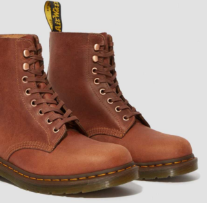 Alternative view of Giày Dr.Martens 1460 Pascal Soap Stone 'Brown' 24990220