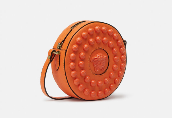 Túi Versace La Medusa Round Camera Orange DBFI050-DVIT4B-1O24V - Ảnh 4