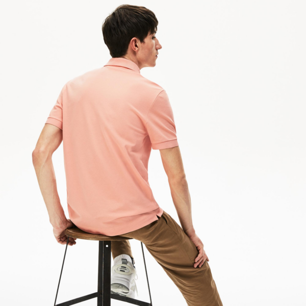 Áo Lacoste Men's Paris Polo Regular Fit Stretch Cotton Piqué PH5522-5MM - Ảnh 3