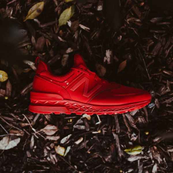 Giày New Balance 574 'Red' MS574SCP - Ảnh 4