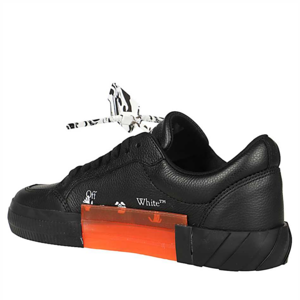 Giày Off-White Low Vulc Black Iridescent OMIA085E20LEA0011081 - Ảnh 4