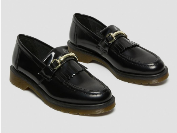 Giày Dr Martens Adrian Snaffle 'Black Polished' 25024001 - Ảnh 4