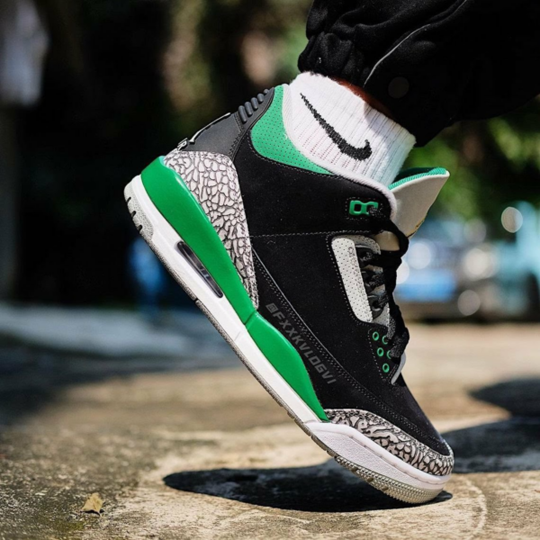 Giày Nike Air Jordan 3 Retro 'Pine Green' CT8532-030 - Ảnh 4