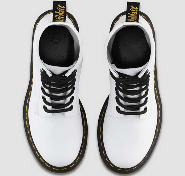 Giày Dr Martens 1460 Leather Lace Up 'White' 25057100 - Ảnh 5