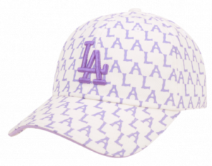Mũ MLB Monogram Pastel Unstructured Ball Cap LA Dodgers 32CPFA111-07V