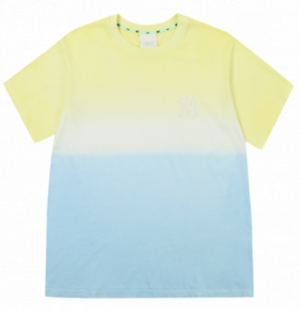 Áo MLB Tie Dye OverFit New York Yankees 'Yellow Blue' 31TSD4131-50Y