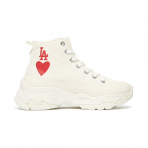 Alternative view of Giày MLB Chunky high heart LA Dodgers 3ASHU321N-07IVS