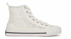 Giày MLB Playball High New York Yankees White 3ACVCMM2N-50GRS