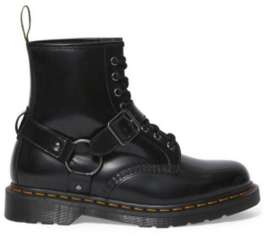 Giày Dr. Martens 1460 Black Harness Leather Lace Up Boots 25163001