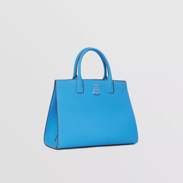 Túi Burberry Mini Leather Frances Bag Sky Blue - Ảnh 2
