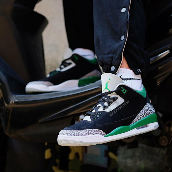 Giày Nike Air Jordan 3 Retro 'Pine Green' CT8532-030 - Ảnh 2