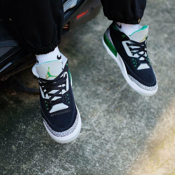Giày Nike Air Jordan 3 Retro 'Pine Green' CT8532-030 - Ảnh 3