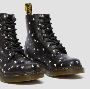 Alternative view of Giày Dr.Martens 1460 Pascal Leather Wild Heart 'Black Muti' 25481001