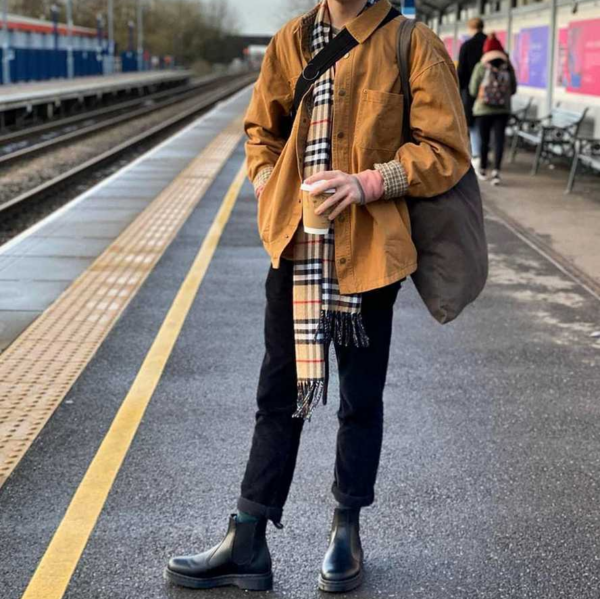 Giay Dr.Martens 2976 Mono Smooth Chelsea Boots 'Black' 25685001