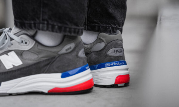 Giày New Balance 992 Made in USA 'Grey' M992AG - Ảnh 5