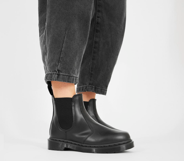 Giày Dr. Martens 2976 Black Smooth Leather Chelsea Boots 22227001 - Ảnh 8
